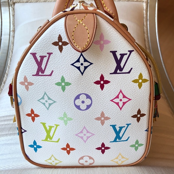 Louis Vuitton Limited Ed. Fringe Speedy 25 Satchel - Picture 8 of 16